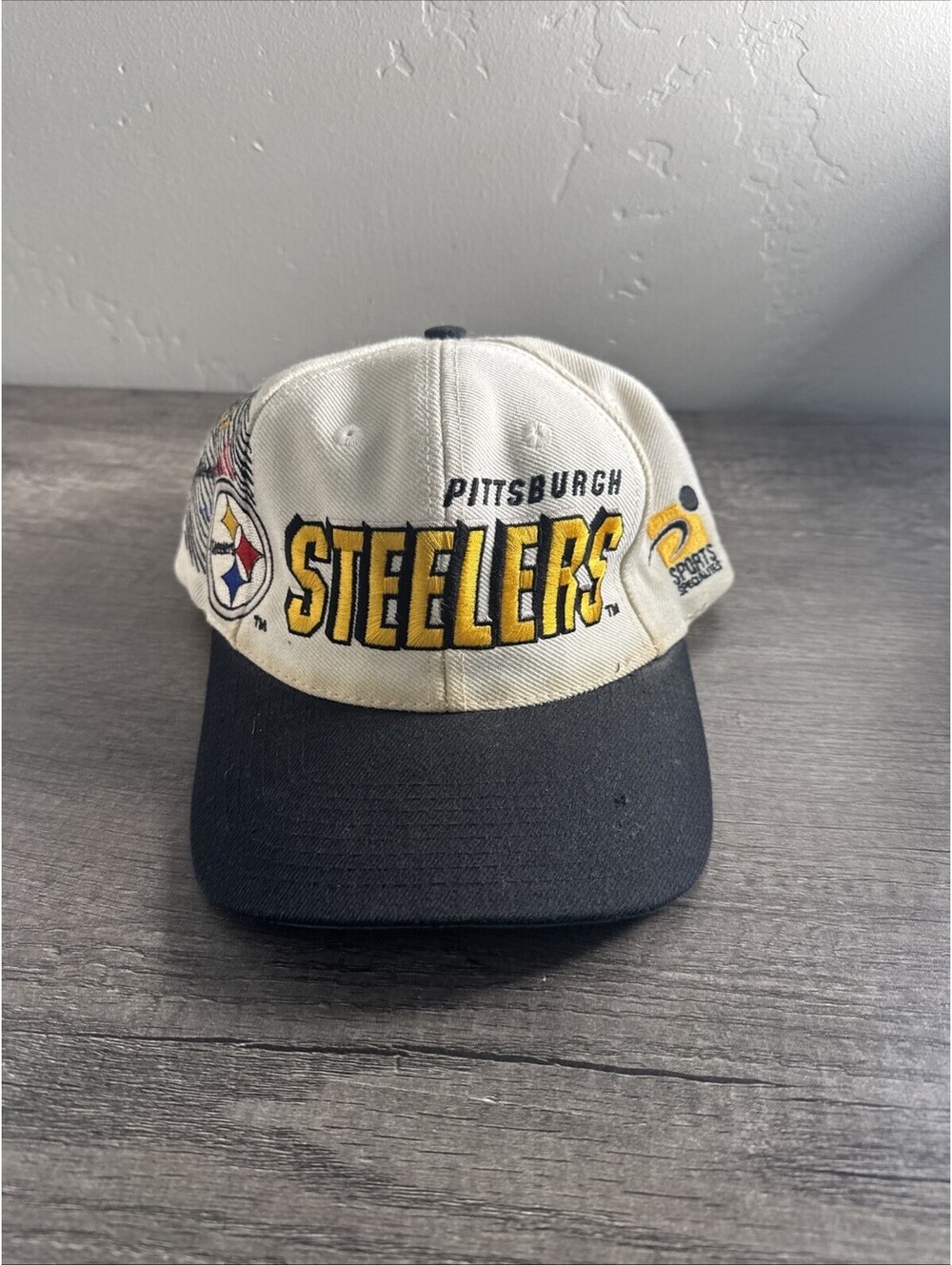 Pittsburgh Steelers Sports Specialties Wool Lazer SnapBack Hat